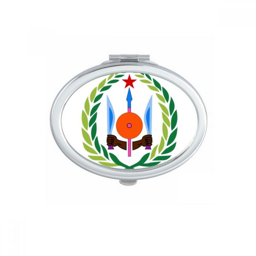 Miroir de maquillage Djibouti compact ovale pour corriger votre teint