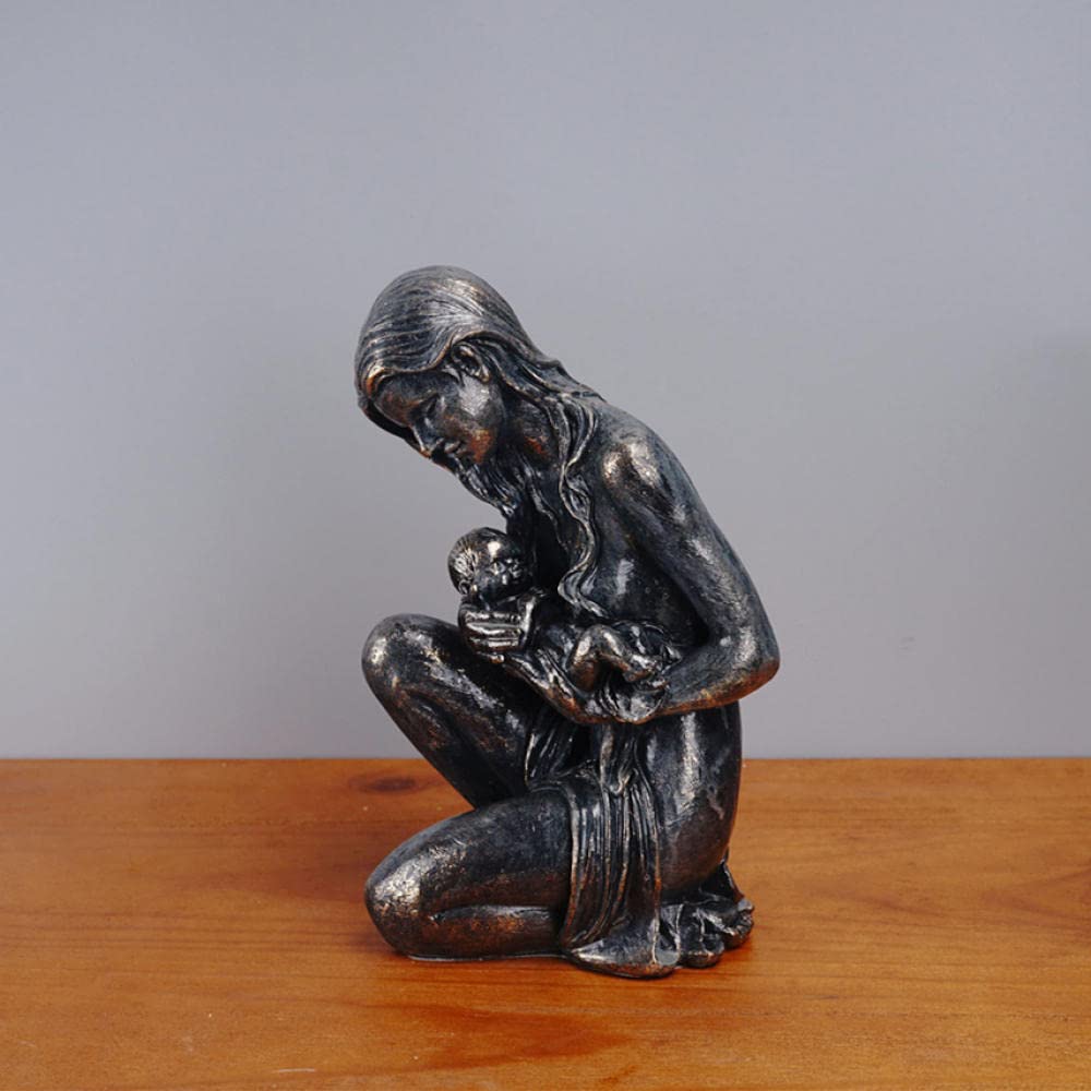 Estatua busto de resina retro para renovar espacios aburridos en casa