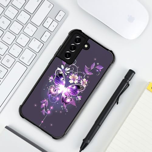 Coque Samsung S21 FE antichoc et anti-rayures rigide violette