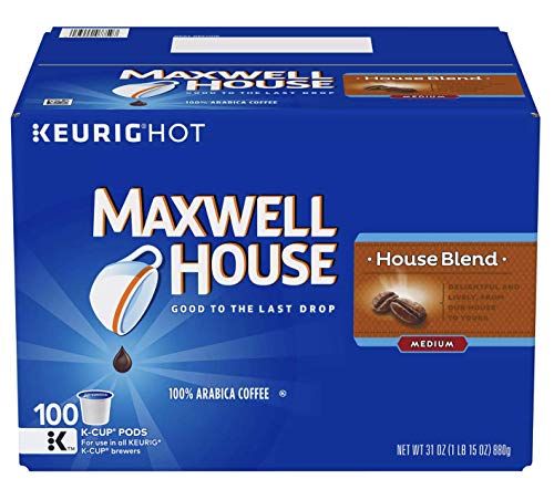 Maxwell House, House Blend Coffee (100 K-Cups)