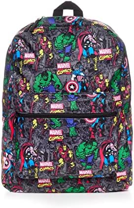 Marvel Avengers Official Backpack with Comic Style Design