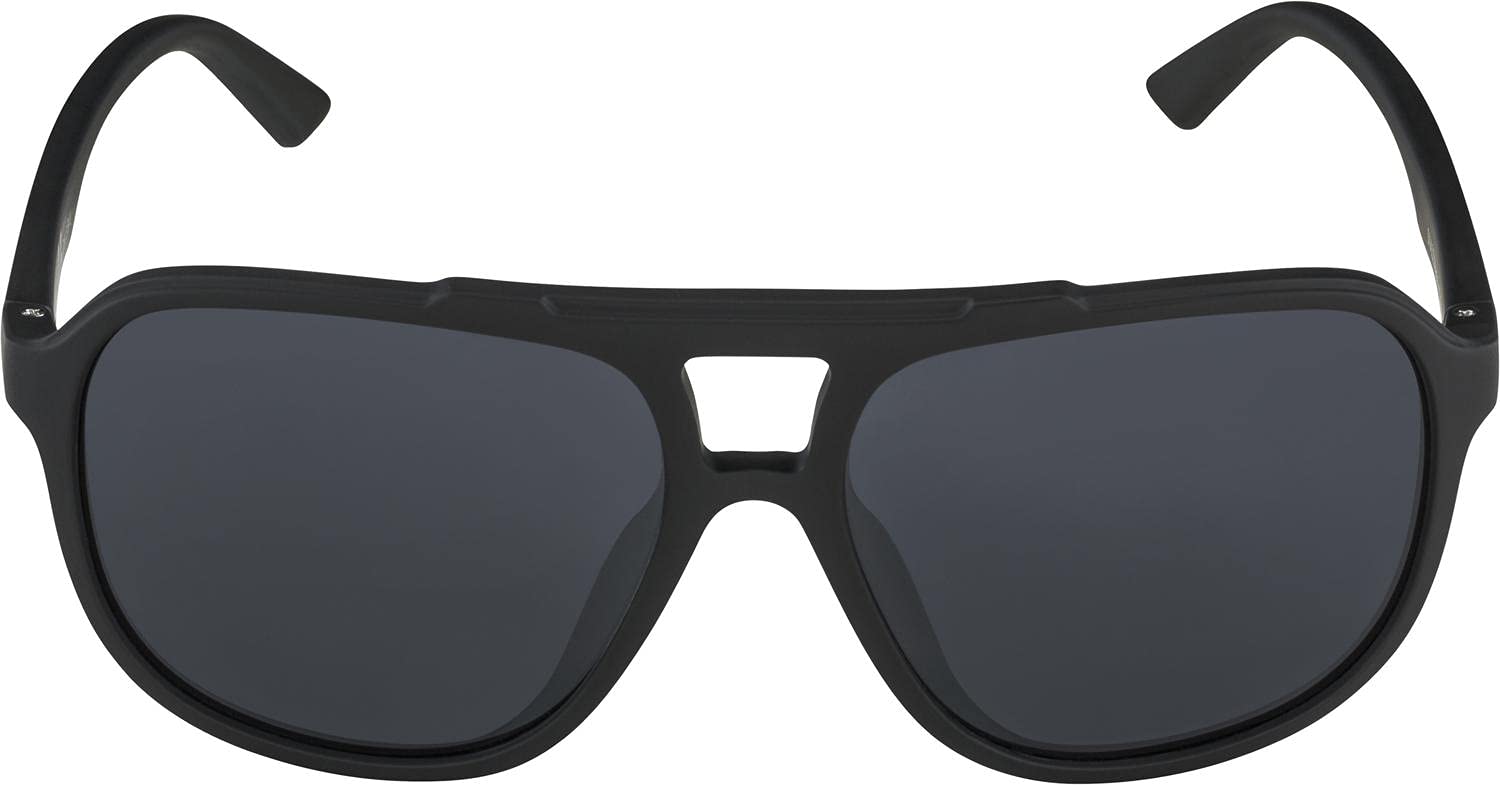 ALPINA Unisex - Adulti, SNAZZ Occhiali da sole, all black matt, One Size