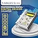 Geiger Counter - Digital - Professional - Model # GCA-06W External Wand Probe - ANSI N323A Certification Ready- 0.001 mR/hr Resolution - 1000 mR/hr Range