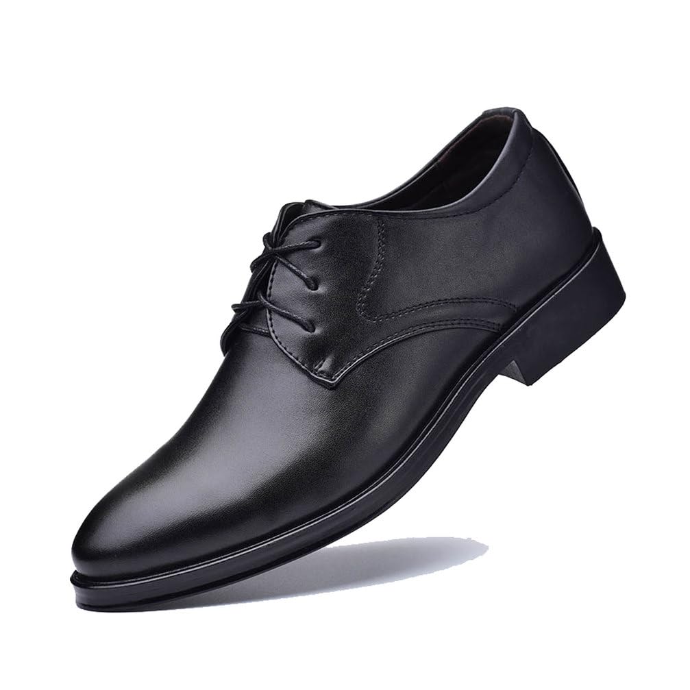 Zapatos Oxford Hombre Clásicos De Cordones para Oficina, Boda & Casual
