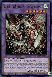Berfomet The Mythical King of Phantom Beasts - AGOV-EN032 - Super Rare - 1st Edition