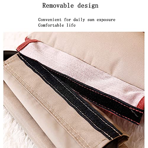 Repose-Pieds Doux pour la Peau Solution Gain de Place Pouf Rayures