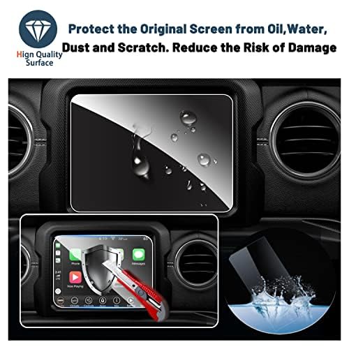 Protéger Écran Tactile Jeep Wrangler Gladiator Contre les Rayures en Voyage - 6