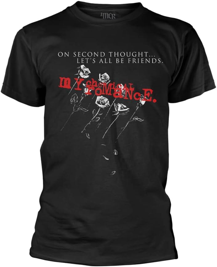 My Chemical RomanceMen's Let's All Be Friends T-Shirt Black