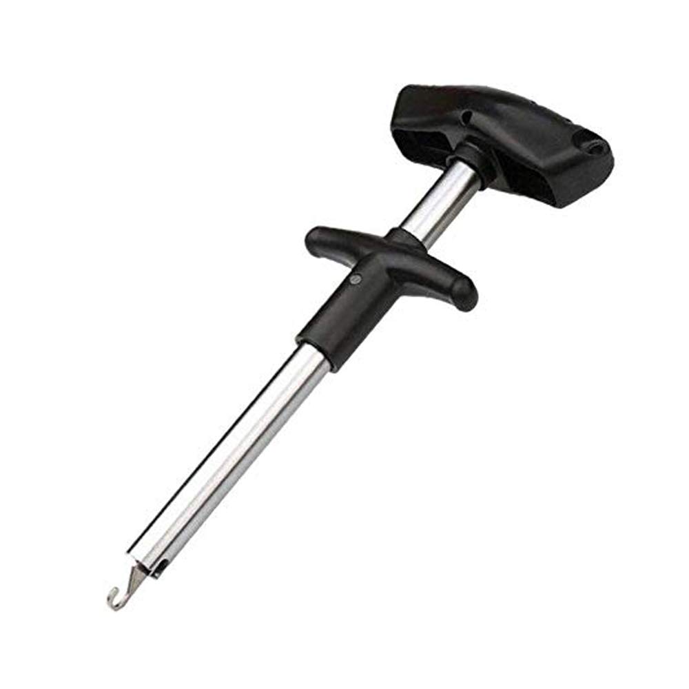 VOANZO Fishing Hook Remover, Squeeze-Out Fish Hook Separator Tools, Fishing Hook Extractor Puller Removal Tool 170x75x30mm (Black)