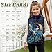 TOADDMOS Blue Butterfly Girls Sleeveless Vests Size 4T Comfortable Flowers Sleeveless Jacket Full-Zip Fall Winter Warm Outerwear Stylish Girl Vest 4T Fall Outfits Fashion Clothing