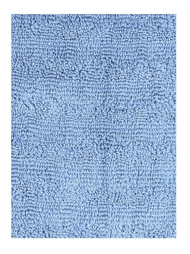 Image of RAMRAJ COTTON Premium Soft and Absorbent | Terry Towel | Size : 75 cm *150 cm - Blue