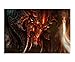 Produktbild Diablo 3 Art Wandbild 120x80cm XXL Bilder und Kunstdrucke auf Leinwand