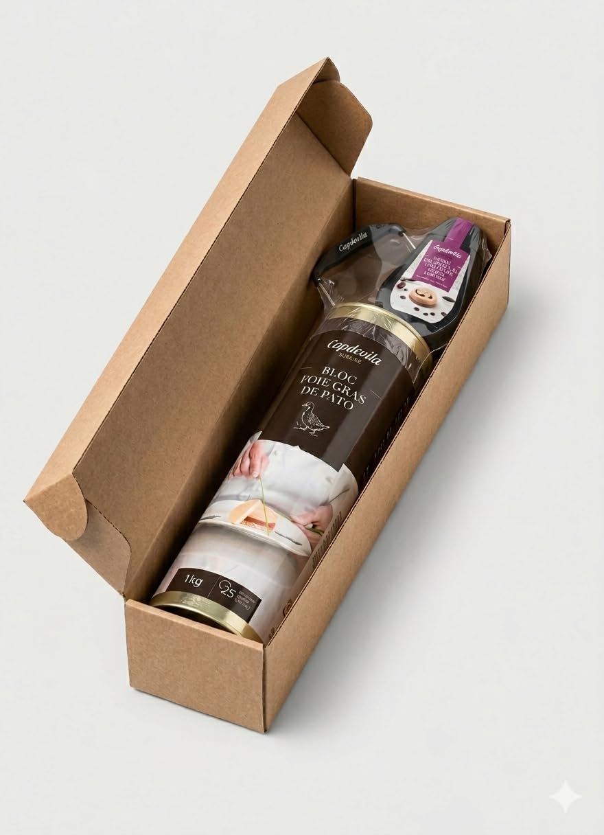 CAPDEVILA Bloc Foie Gras 1kg Calidad Gourmet
