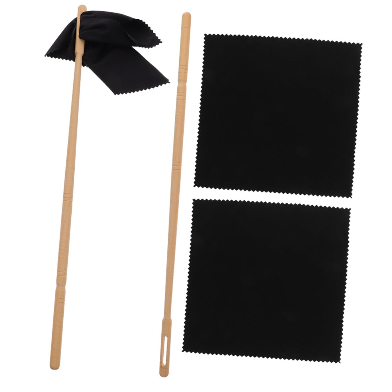 TOYANDONA 4sets Pulizia Per Flauto Kit Professionale Con Bacchetta e Panno Assorbente Strumenti Per La Manutenzione Della Musica Facile Da Trasportare e Utilizzare Per Musicisti e