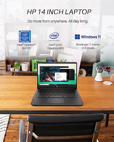 Image of HP 14 14 inch Touchscreen Laptop, Intel Core i3 1115G4 up to 3.2GHz (Beat i5-10210U), 8GB DDR4 RAM, 256GB PCIe SSD, 802.11AC WiFi, Bluetooth, Fingerprint Reader, Silver, Windows 10 S, 64GB Flash Stylus