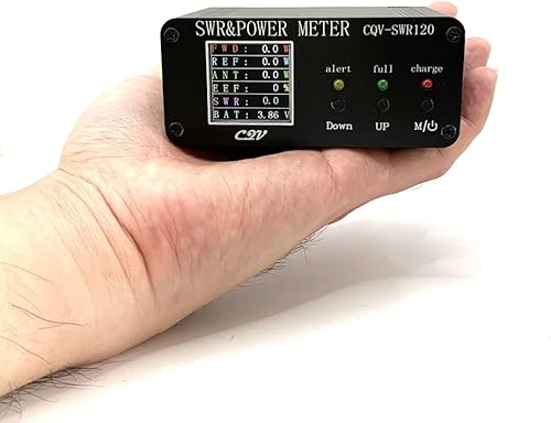 Miniatura 2 de CQV-SWR120 alta onda permanente alarma SWR metro 240 x 240 a todo color HD Display SWR metro