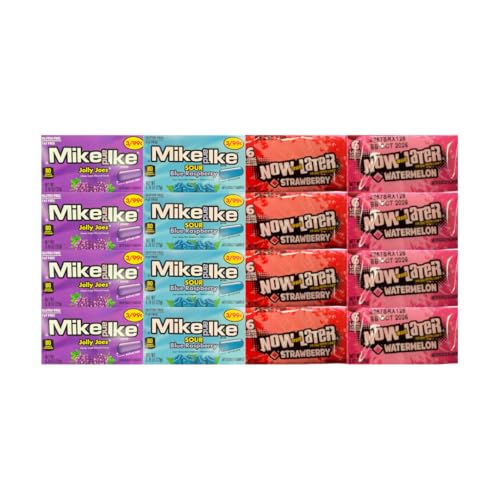 Surtido de Dulces Mike and Ike y Now and Later 16 piezas miniatura 2