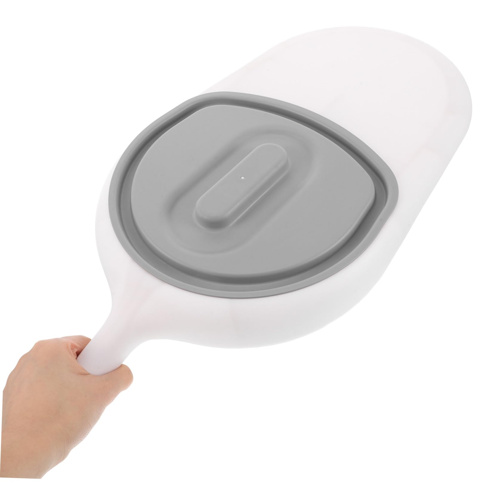 Padella con Manico Anziani Design lungo Inclinato | Plastica, Uso a Letto per Persone con Mobilità Ridotta, Facile da Impiegare, Supporto per Quotidiane