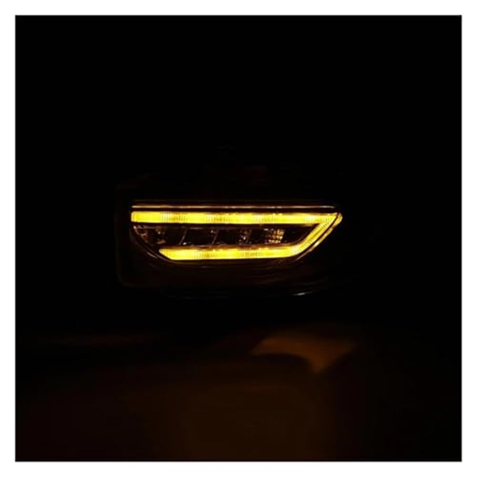 Kierunkowskaz samochodowy zderzak przedni LED DRL zespół świateł dziennych z kierunkowskazem lampa przeciwmgielna do jazdy, dla jeepa, dla Renegade 2015-2018 Światło kierunkowskazu samochodowe