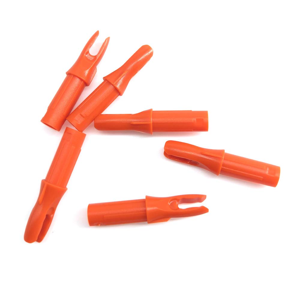 50pcs tir à l'arc Encoches de Flèche insérer flèche nocks en Plastique flèche queues pour ID 6.2mm flèche Arbre