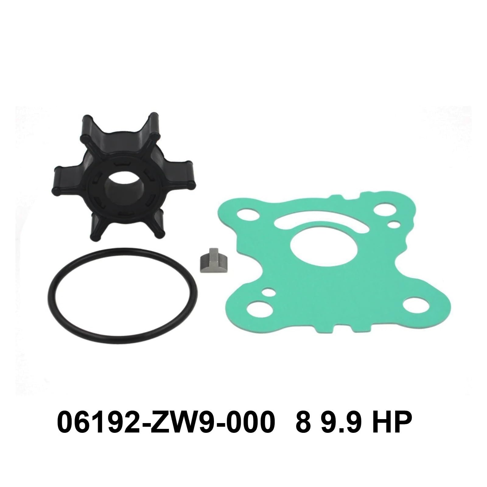 Pompa Dell'acqua Per Il Kit Manutenzione Girante Pompa Dell'acqua Fuoribordo 06192 ZW9 A30 Sostituire 4 5 6 7. 8 9. 15 20 25 30 40 50 75 90 100 115 130-250 HP Pompe Dell'acqua(8 9.9 HP)