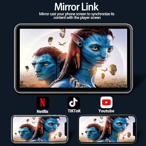 image for Yongeid Carplay Screen for Car, 7'' Wireless CarPlay & Android Auto- U