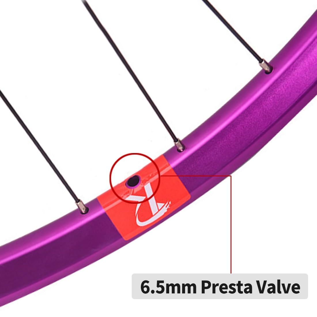 Set di ruote per mountain bike da 26", 27,5" e 29" con freno a disco, sgancio rapido, ruota anteriore e posteriore, cerchio MTB in lega di alluminio a doppio strato 9x100/10x135mm per cassetta HG a 7
