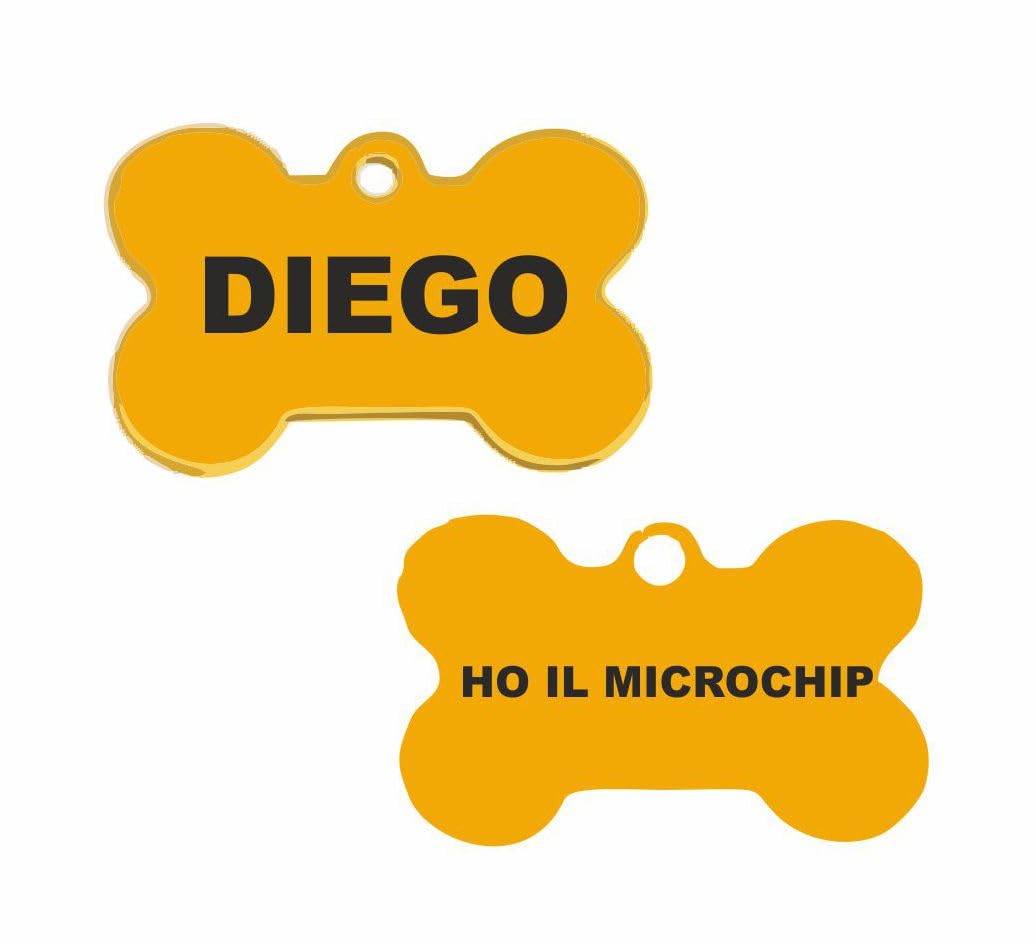 Medaglietta Personalizzata Per Cani - Incidi Nome E Telefono | Targhetta In Metallo Con STICKER GRATIS - Foto 8