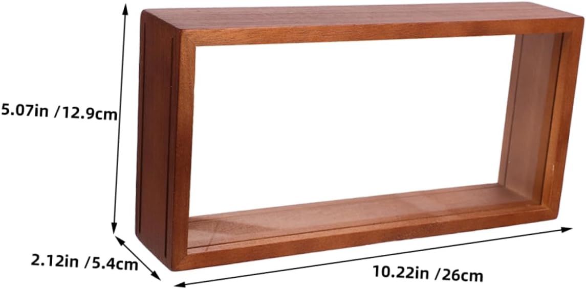 4pcs Dried Flower Display Frame Creative Acrylic Specimen Shadow Box for Dried Flowers and Leaves for Home Decor DIY Projects and Unique