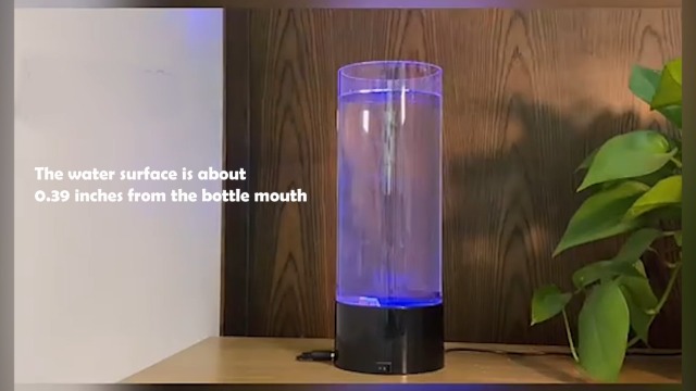 BYNYXI Lampe à Lave Méduse USB, Lampe à Lave Méduse LED Avec 7 Couleurs LED Changement De Couleur Veilleuse Fantaisie Lampe Méduse Lumière Dambiance Cadeau Pour Chambre Denfant-10.5cmx10.5mx29cm