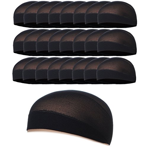 Black Wig-Cap(24 Pack)