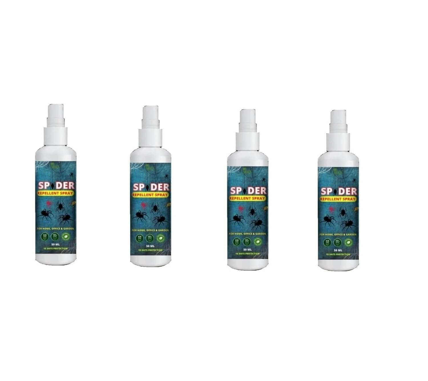 Sp-der Repellent Spray Organic & Non-Toxic Pest Control for Home, Office Garden | Natural Peppermint Formula Safe Kids Pets Long-Lasting Protection Against Spiders, Cobwebs Insects (250ml) (4)-picture-11