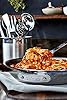 All-Clad Stainless Steel 9.5 Inch Cooking Spoon, Ergonomic Handle, High Heat Resistant, Save Up to 600°F, Kitchen Cooking Utensils for Mixing, Stirring and Serving, Silver #2