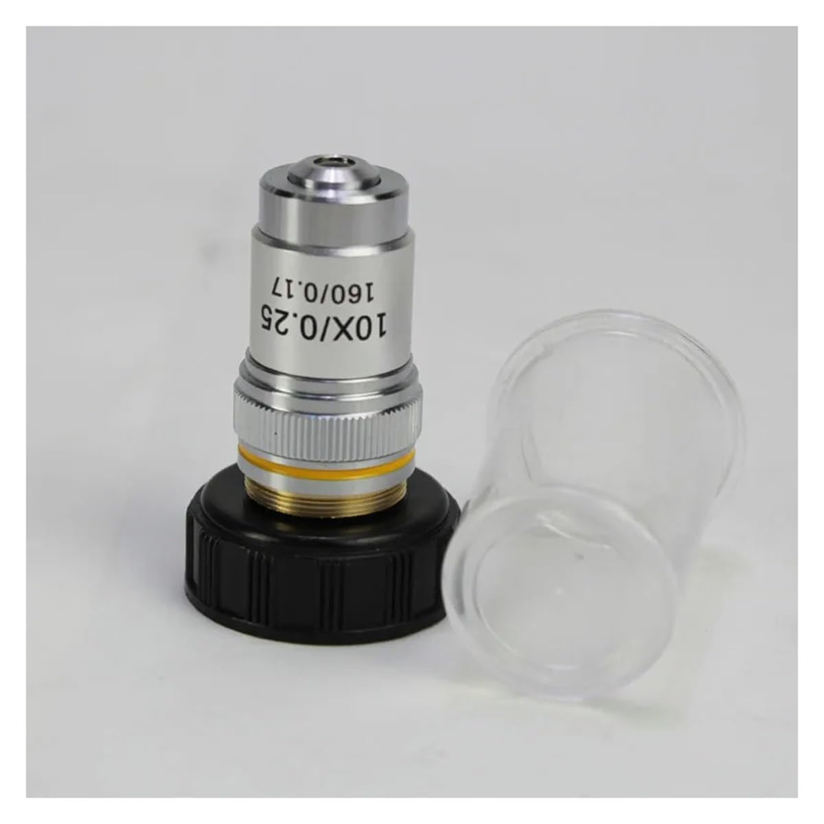 Microscopio Lente for microscopio da laboratorio acromatica 4X 10X 20X 40X 60X 100X(4X 10X 40X 100X 4PCS)