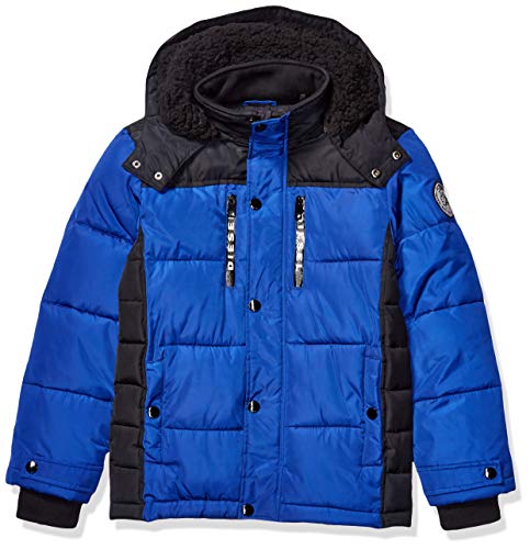 Diesel Boys' Big Outerwear Jacket (More Styles Available), Flight/Black, 14/16