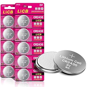 LiCB CR2430 CR2430 3V lithium knoopcellen CR 2430 batterijen