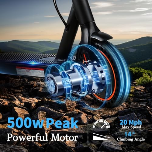 Adult Electric Scooter,Peak Power500/1500W Dual Motors +