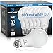 Great Eagle 100W Equivalent LED Light Bulb 1550 Lumens A19 3000K Soft White Non-Dimmable 15-Watt UL Listed (6-Pack)