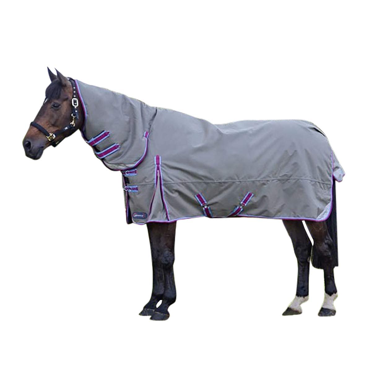 Couverture pour cheval imperméable haut de gamme, protection hivernale gray berry 6ft 3in