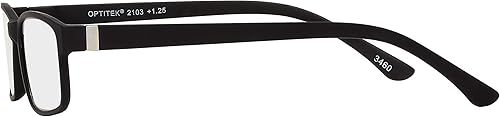 Miniatura 3 de SAV Eyewear Optitek Computer 2103 - Gafas de lectura negras para hombre, Negro