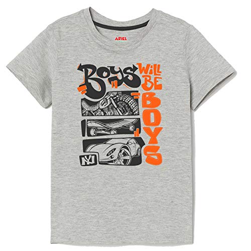 Image of Real Basics Boy's Regular Tshirt(Pack of 3)