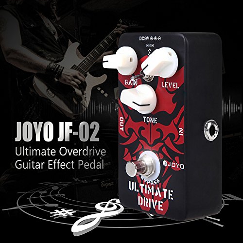 SHUIYUE JF-02 Ultime Entraînement Overdrive Guitare Pédale d’effet,Guitare Accessoire - Les Beatles, Paul McCartney, John Lennon, RIngo Starr, George Harrison SHUIYUE JF-02 Ultime Entraînement Overdrive Guitare Pédale d'effet,Guitare Accessoire – Image 3