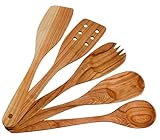 Handmade Utensil Set. Wooden Cute Kitchen Utensils 12