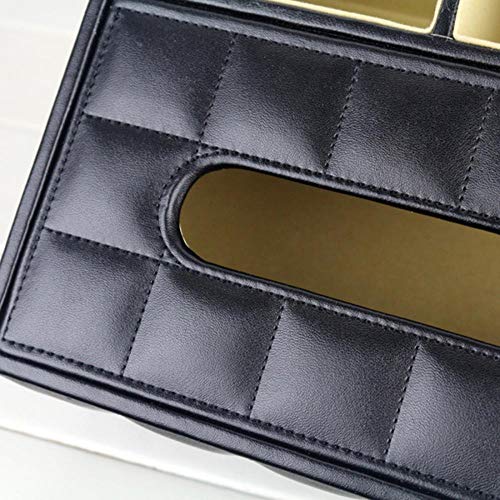 Porta fazzoletti e tovaglioli, in pelle di