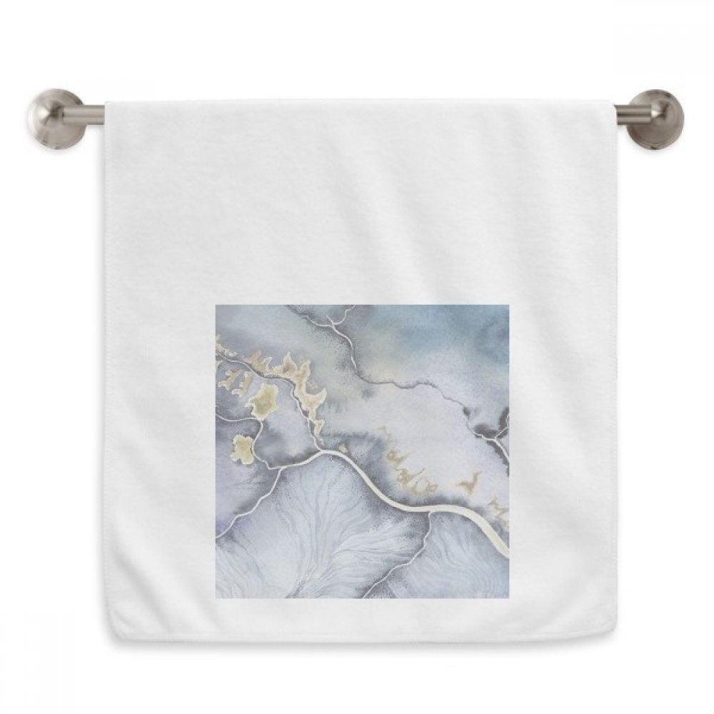 Serviettes débarbouillettes aquarelle diadème ultra absorbantes