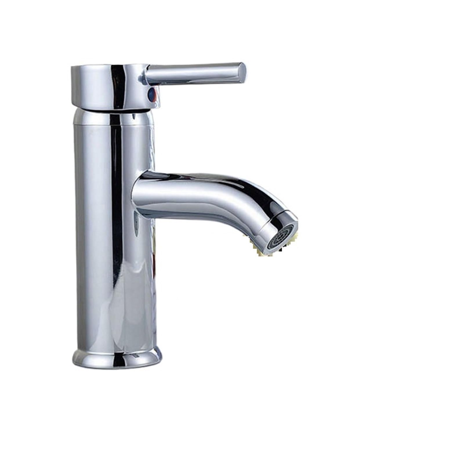 Robinet mélangeur noir haute résistance en acier inoxydable peint pour lavabo
