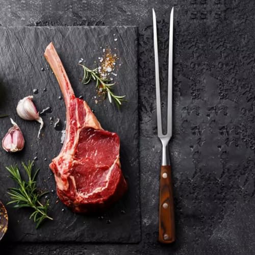 Kit de herramientas para parrilla OSALADI 2 piezas tijera y tenedor miniatura 7