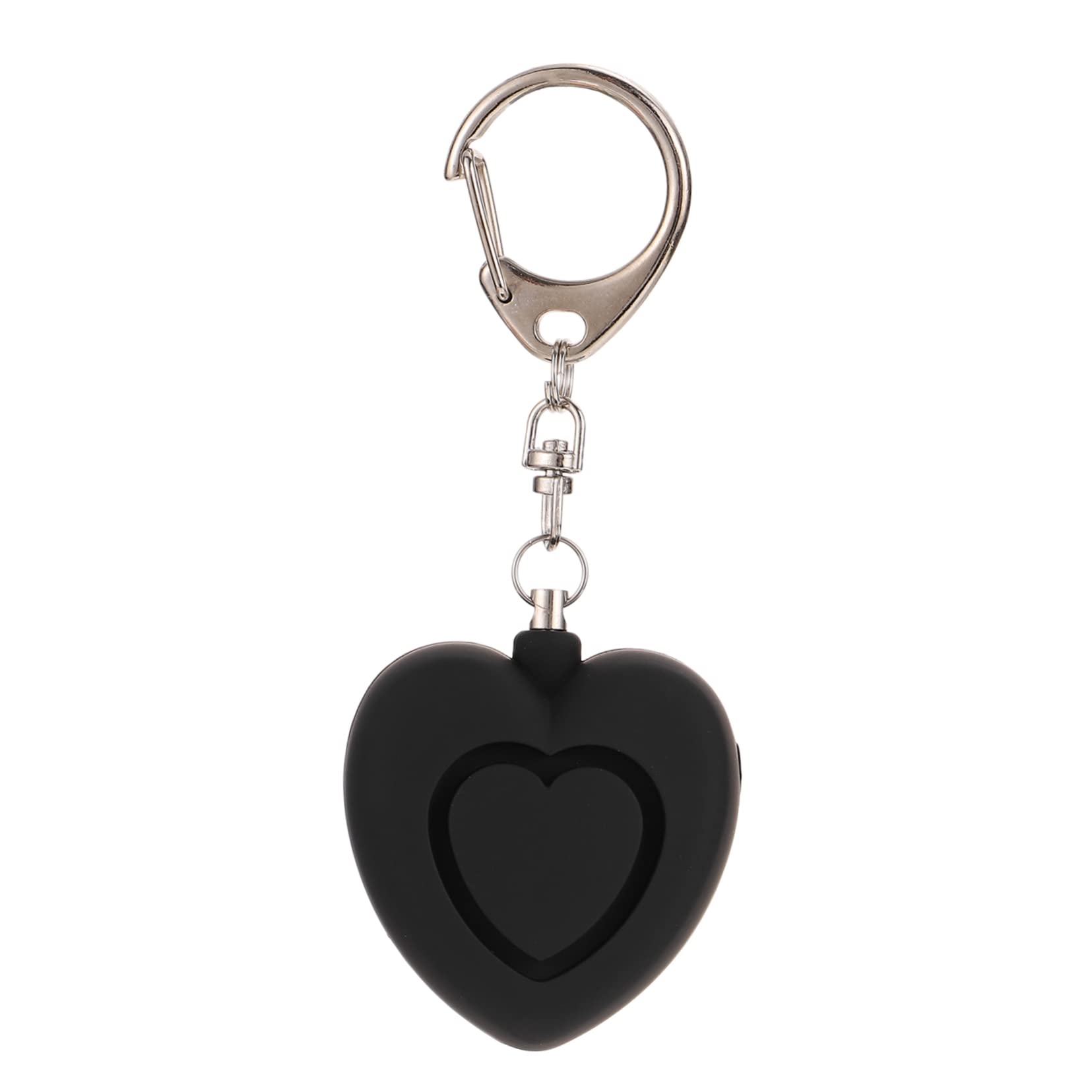 BESTonZON 4Pcs Anti Sirena La Alarma Corazón Alarmas Llavero para Las Mujeres Gritar Alarma De Seguridad Personal Llaveros para Las Mujeres Encendedores Electricos Seguridad En Forma