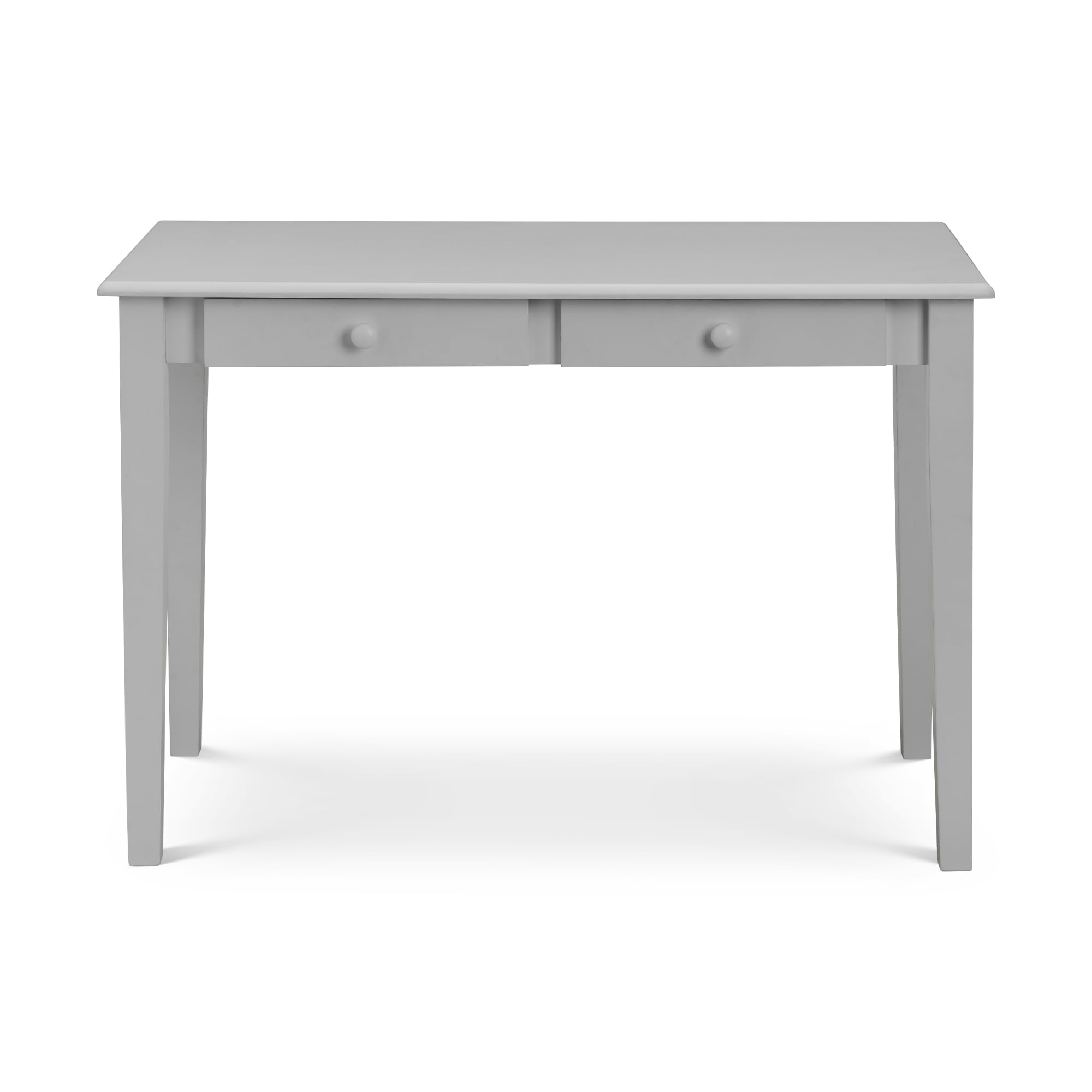 Julian Bowen Grey Carrington Desk - Sleek and Modern Workspace Solution for Home Offices