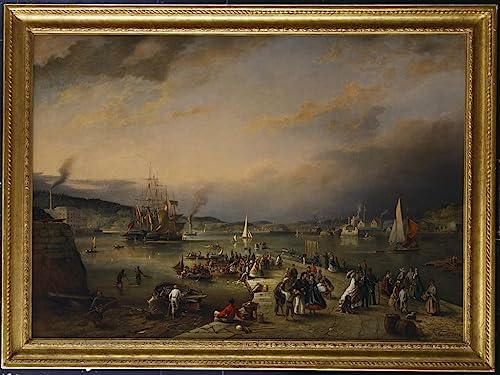 Art tableau l'amiral Richard Brydges Beechey pour un salon élégant ou un grand bureau